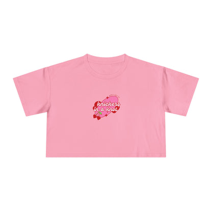 Knickers in a knot Women's Crop Tee