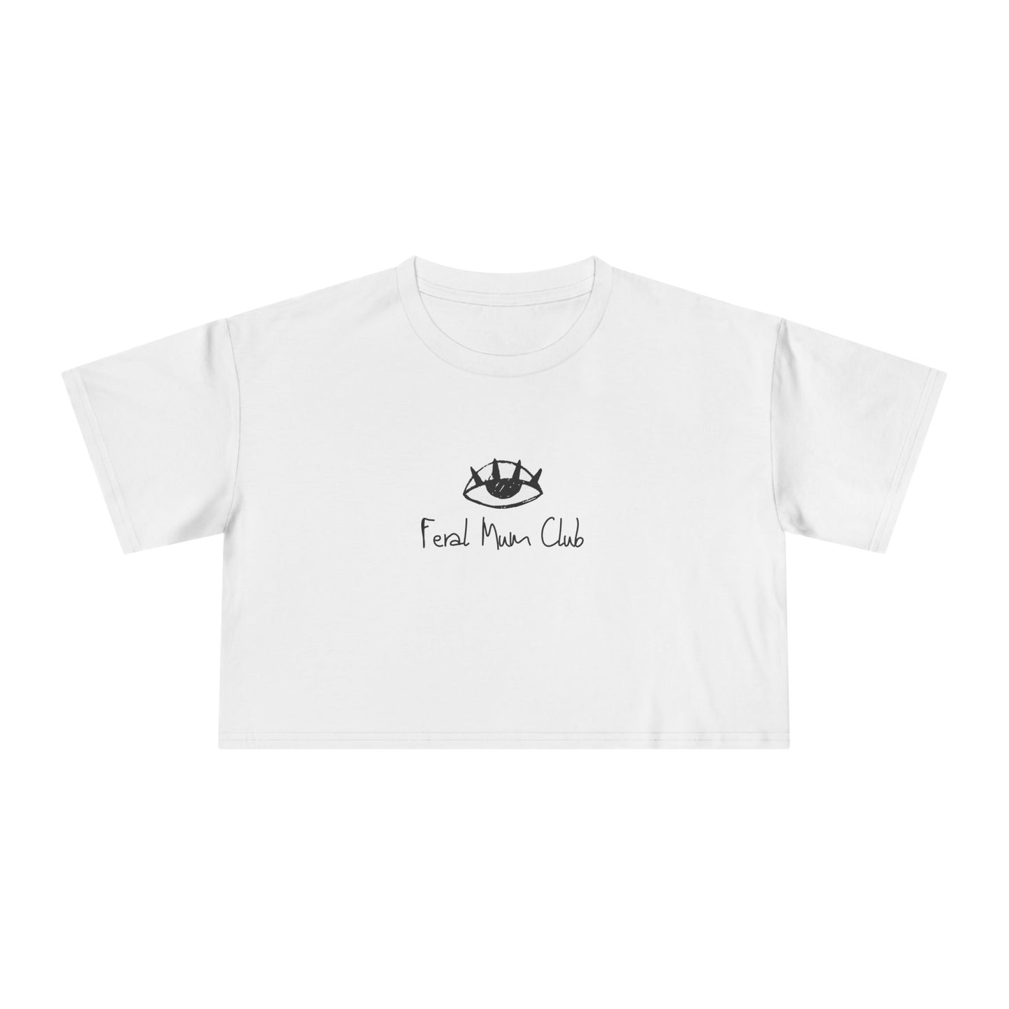 Feral Mums Club Crop Tee