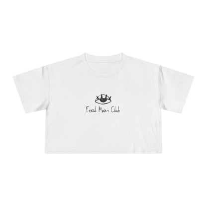 Feral Mums Club Crop Tee
