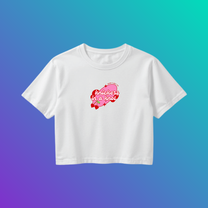 Knickers in a knot Women's Crop Tee